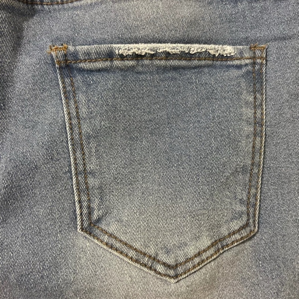 Women’s Denim Blvd Super High Rise Distressed Boyfriend Jeans, 13 - Picture 4 of 5
